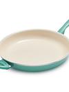 GreenPan Rio Ceramic Nonstick 13.5" Frypan | Turquoise