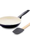 GreenPan Rio Ceramic Nonstick 8" Frypan with Spatula | Black