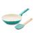 GreenPan Rio Ceramic Nonstick 8" Frypan with Spatula | Turquoise