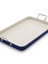 GreenPan Rio Double Griddle | Navy