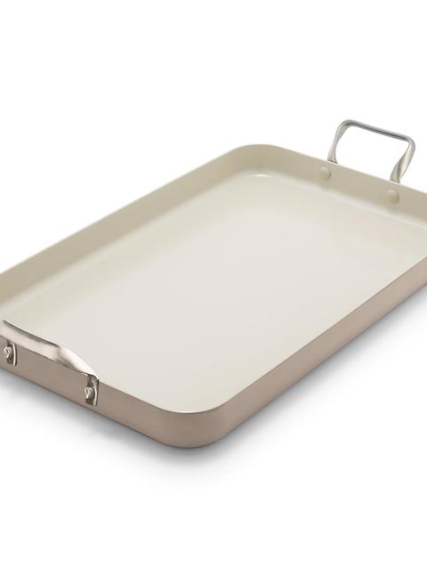 GreenPan Rio Double Griddle | Taupe