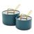 GreenPan Stanley Tucci™ Ceramic Nonstick 4-Piece Saucepan Set | Venetian Teal