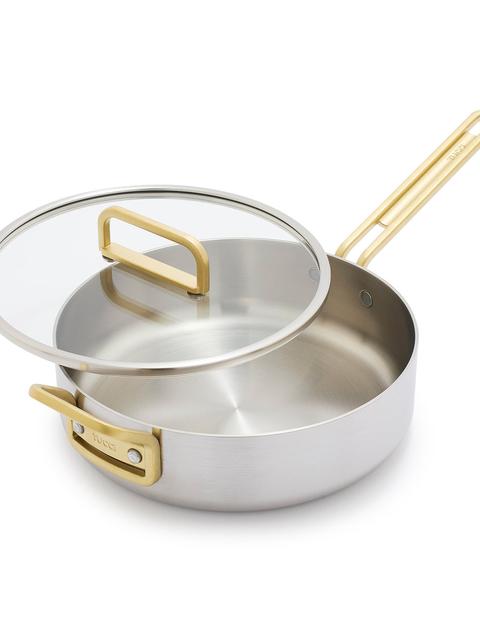 GreenPan Stanley Tucci™ Stainless Steel 4-Quart Sauté Pan with Lid