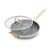 GreenPan Stanley Tucci™ Stainless Steel Ceramic Nonstick 12" Frypan with Lid | Champagne Handle