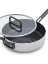 GreenPan Stanley Tucci™ Stainless Steel Ceramic Nonstick 4-Quart Sauté Pan with Lid