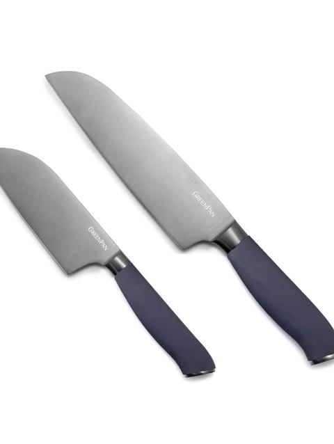 GreenPan Titanium Cutlery 2-Piece Santoku Knife Set