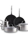 GreenPan TriClad Ceramic Nonstick 10-Piece Cookware Set