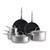 GreenPan TriClad Ceramic Nonstick 10-Piece Cookware Set