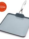 GreenPan Valencia Pro Ceramic Nonstick 11" Square Griddle