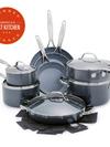 GreenPan Valencia Pro Ceramic Nonstick 13-Piece Cookware Set