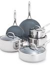 GreenPan Valencia Pro Stainless Steel 10-Piece Cookware Set