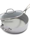 GreenPan Venice Pro Ceramic Nonstick 5-Quart Sauté Pan with Lid and Helper Handle