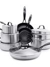 GreenPan Venice Pro Noir Ceramic Nonstick 13-Piece Cookware Set